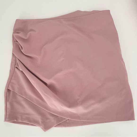 ZARA PALE PINK CROP TOP & SKIRT (sold as a set) LARGE 3067/132/030/18 - Picture 5 of 15